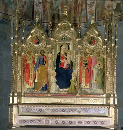 Madonna and Child with Saints by Bicci di Lorenzo